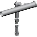 Комплект розширення каскадного димоходу для Wolf CGB - 50 2651 309