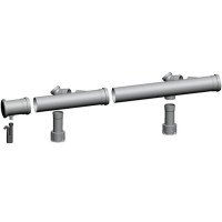 Комплект димоходу 110 / 160  для каскаду з 2-х  Wolf  CGB - 75, 100   2651 310
