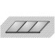 Комплект кріплення на даху для 3-х панелей Wolf 2484 131 / 7700 914