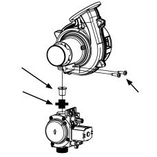Комплект переходу на скраплений газ для  Wolf  FGB-K-35  8614 789