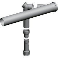 Комплект розширення каскадного димоходу для  Wolf  CGB - 50   2651 309