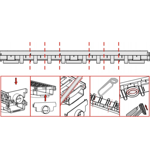 Заглушка каналу 1000/63 права