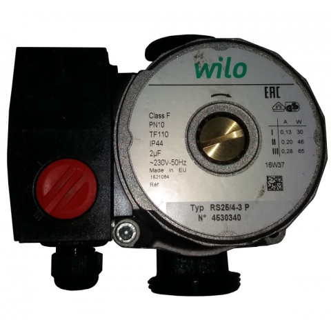 Насос WILO RS 25 / 4 130 чорний (палета) 4531193