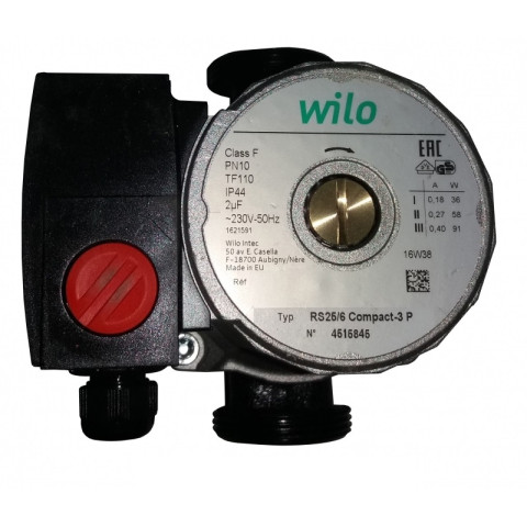 Насос WILO RS 25 / 6 130 чорний (палета) 4531191