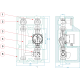 Насосна група Womix SMT 125 - DN 32 (1 1/4') з ізоляцією і без насоса 607 061