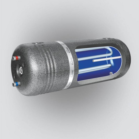 Бойлер непрямого нагріву Kospel Termo Hit WW-140 горизонтальний із змієвиком (без кріплення)