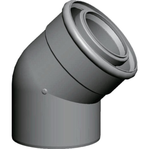 Комплект колін Wolf 80/125 45° (2 шт) 2651 472