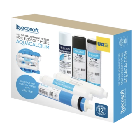 Комплект картриджів ES осмос P`URE AquaCalcium (12 міс.) CHV 6 PURE MAC