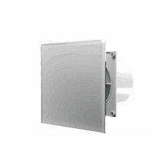 Вентилятор настінний  Dospel  Veroni Glass 120 S  з клапаном білий
