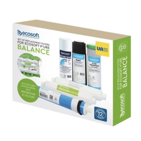 Комплект картриджів ES осмос P`URE Balance (12 міс.) CHV 6 PUREBAL