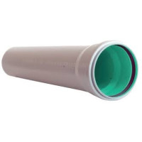 Труба каналізаційна Fluger 110*2,2 (сіра, тришарова) 250