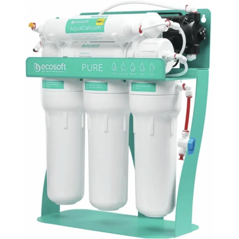 Система зворотнього осмосу ES P`URE AquaCalcium Mint MO 675 з помпою на станині MO 675 PS MAC