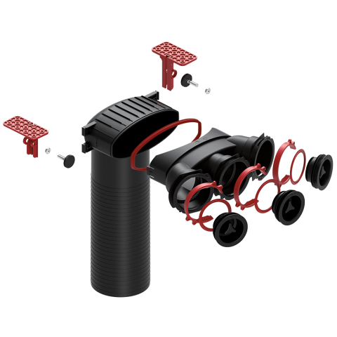 Конектор для клапана 3x75/125 HEATPEX (523 375 001)