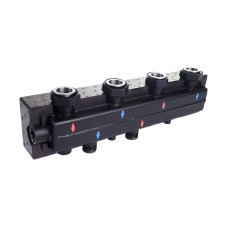Колектор  Womix  C   70  2F - DN 25   з  ізоляцією    606 011