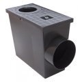 Дощонакопичувач графіт (3925908000) з кришкою