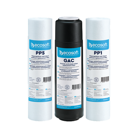 Комплект картриджів ES осмос 1-2-3 CPV 3 ECO STD